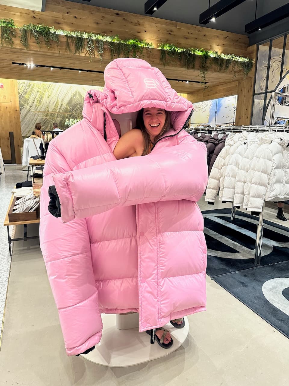 Malls are weird these days