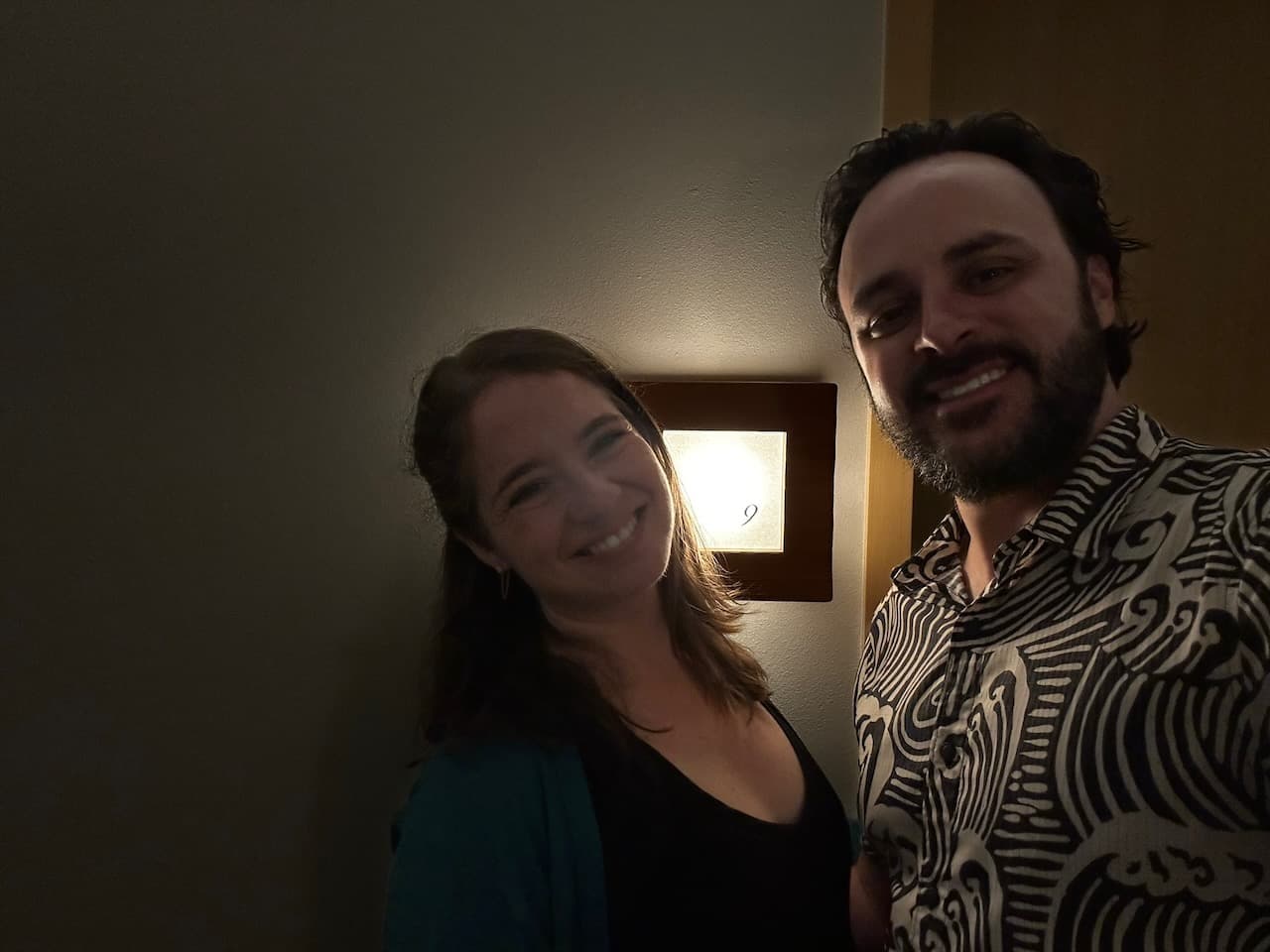 Our room number at Azumi Setoda happened to be our "lucky number" as a duo: 9!