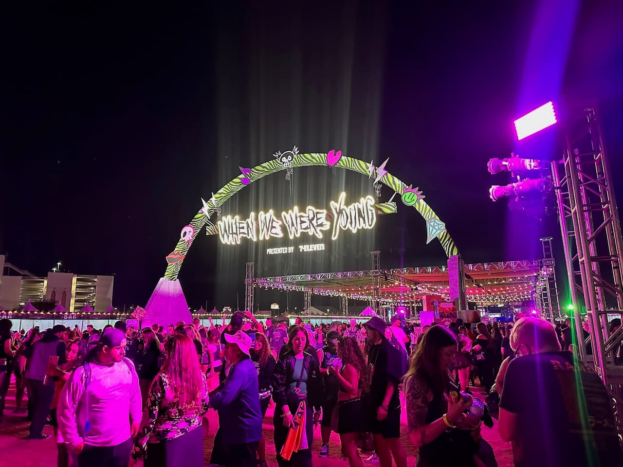 We traveled to Las Vegas for yet another year of the When We Were Young festival!